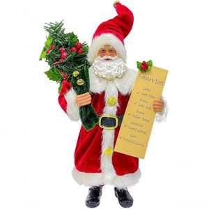 Papai Noel 27cm Lista De Presentes Magizi