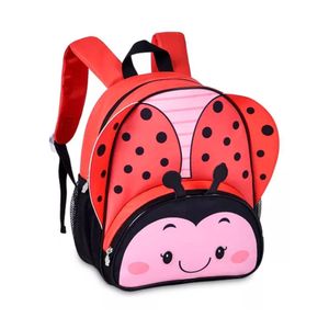 Mochila De Costas Infantil Pets Joaninha 13' Clio Style
