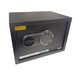 Cofre Office Line Aço Digital Preto 16l Ordene