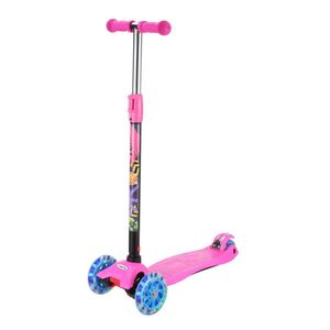Patinete Radical New Plus Infantil Rosa C- Altura Ajustável
