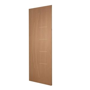 Folha De Porta Verniz Frisada F08 - Smile - 210x60