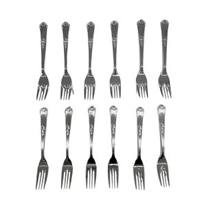 Garfo De Mesa Peixe 12 Pcs Classique Hercules 493-021p