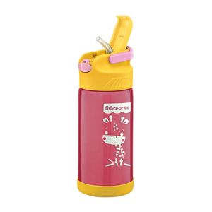 Copo Térmico Aço Inox Hot & Cold Rosa 400ml - Fisher Price
