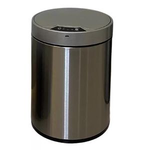 Lixeira Automática 12l – Sensor Inteligente, Inox, Ideal Para Cozinha E Banheiro, Luxo E Praticidade