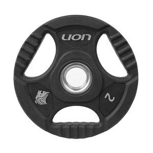 Anilha Lion Para Barra E Halteres 2 Kg Profisisonal Standart