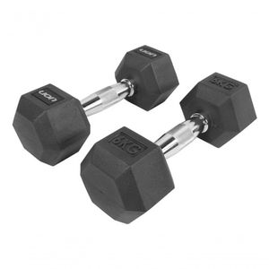 Par De Halteres Lion Performance Sextavado 6kg Aço Cromado