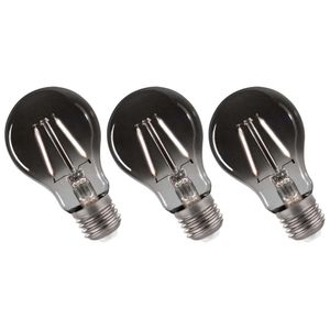 Lâmpada Led Fumê 30w Kit 3 Unidades Vintage Branco Quente Retrô Bivolt