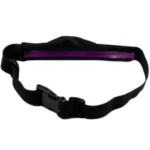 Pochete Neon Para Pequenos Itens Ahead Sports Preto E Roxo