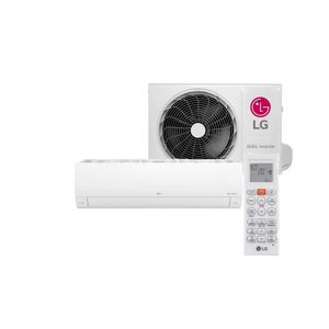 Ar-Condicionado LG DUAL Inverter Voice +AI 12.000 BTUS Frio 127V S3-Q12JA31B