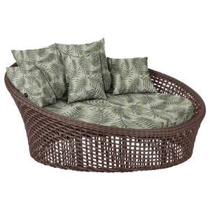 Chaise Hungria Pintura Preta Corda Náutica E5 Trama Original Marrom