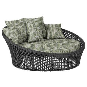 Chaise Hungria Pintura Preta Corda Náutica E5 Trama Original Preto