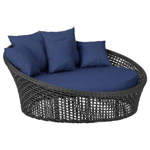 Chaise Hungria Pintura Preta Corda Náutica E10 Trama Preto