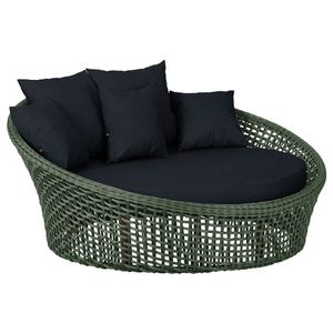 Chaise Hungria Pintura Marrom Corda Náutica E12 Trama Verde