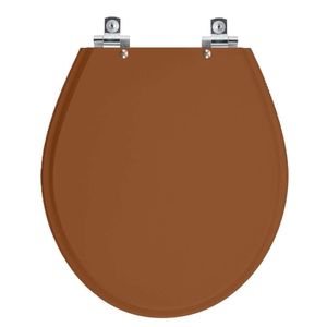 Assento Sanitário Soft Close Carina Laranja Para Vaso Ideal Standard