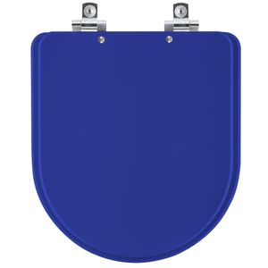 Assento Sanitário Soft Close Jasmim Azul Para Vaso Fiori