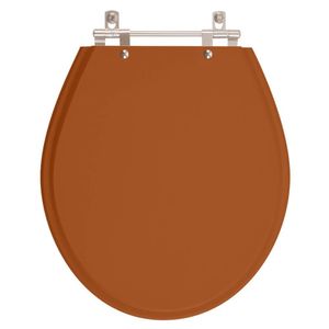 Assento Sanitário Ravena Caramelo Para Vaso Deca