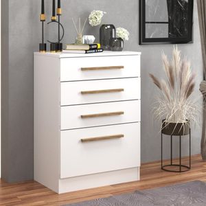 Cômoda 4 Gavetas Cm1043 Decibal Branco