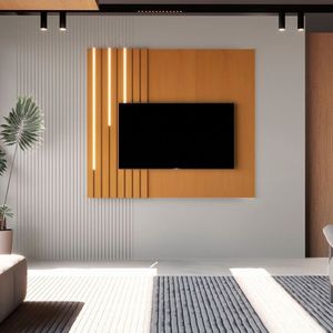 Kit Led 700 Painel Ripado 125cm X 85cm X 55cm Branco