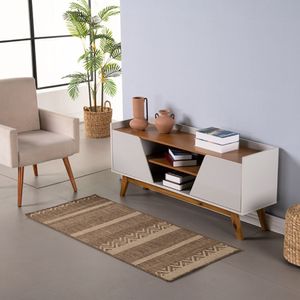 Tapete Passadeira Sisal Lancer 1 Peça 10,00m X 66cm 87% Polipropileno 13% Poliéster - Ps30 Mescla