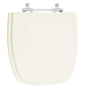 Tampa De Vaso Poliester Fit Pergamon (bege Claro) Para Bacia Celite