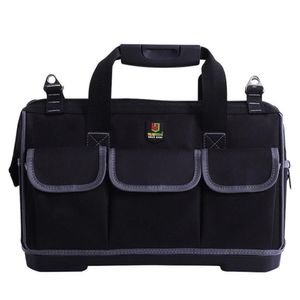Bolsa Ferramentas Maleta Fundo De Borracha Mala Profissional Reforcada 14 Bolsos Eletricista Pedreiro