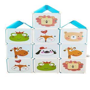 Guarda Roupa Castelo Infantil Armario Organizador Brinquedos Roupas Sapateira 13 Nichos Prateleiras