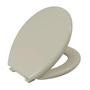 Assento Sanitario Tampa Vaso Almofadado Super Macio Universal Todos Os Modelos De Privada Banheiro Lavabo Cor:cinza
