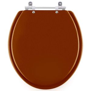 Assento Sanitário Targa Caramelo Para Vaso Deca
