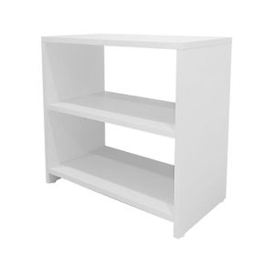 Sapateira Pequena Para Quarto Sala 50 X 40 X 25cm Branco