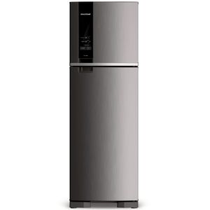 Geladeira Brastemp Frost Free Duplex 400 Litros Inox com Freezer Control BRM54JK
