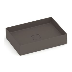 Cuba De Apoio Retangular 51cm X 36cm Sem Mesa T6 Terra Roca Café