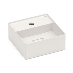 Cuba De Apoio 30x30cm Com Mesa T7 Terra Beige
