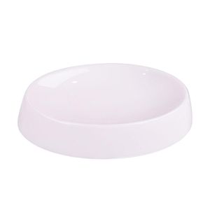 Saboneteira Poliéster Oval Branco Para Sabonete Barra