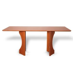 Mesa Para Sala De Jantar 140cm Em Madeira Maciça Esther Mel