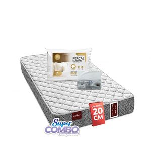 Colchão Amx Foam D45 Americanflex Solteiro 88x188x20cm