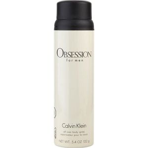 Água de Cheiro Masculina Calvin Klein Obsession Spray Corporal 152ml