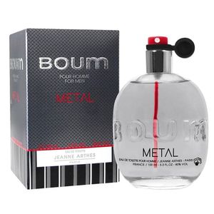 Perfume Masculino Jeanne Arthes Boum Metal Edt Spray 100ml