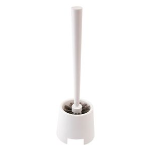 Escova Sanitaria Plastico 11cm X 11cm X 37cm Cor Branco