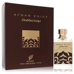 Perfume Feminino Afnan Edict Ouddiction Extrait de Parfum - unisex 80ml