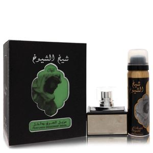 Kit Presente Masculino Lattfa Sheikh Al Shuyukh Lattafa Edp 50 Ml+desodorante Em 50 Ml