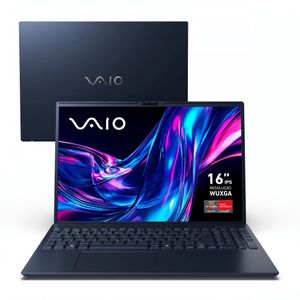 Notebook VAIO FE16 AMD® Ryzen 7-5700U Linux 16GB RAM 512GB SSD 16\" IPS WUXGA - Cinza Grafite