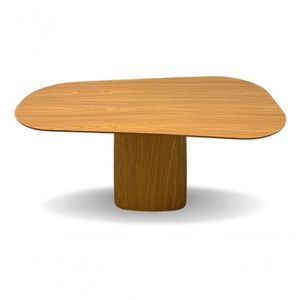 Mesa de Jantar Modelar Orgânica Freijó 120x90cm Cor Da Tampa Madeira
