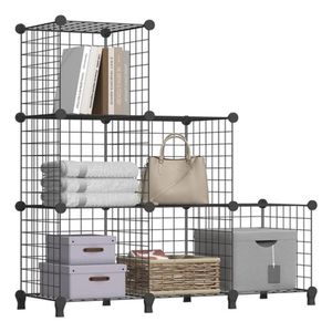 Estante Modular Com 6 Nichos: Organização E Versatilidade Para Qualquer Ambiente!