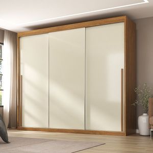 Guarda-roupa Portas De Correr Spazio Cinamomo -off White