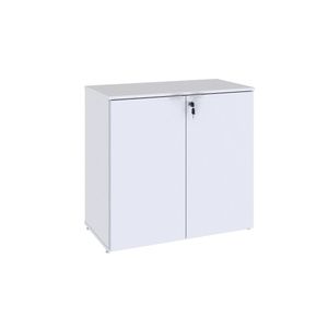 Armário Baixo Com 02 Portas 75x80x42cm Wlab80 Branco Chess
