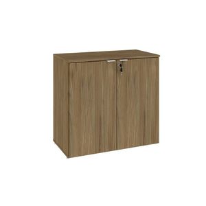 Armário Baixo Com 02 Portas 75x80x42cm Wlab80 Vermont Oak Branco