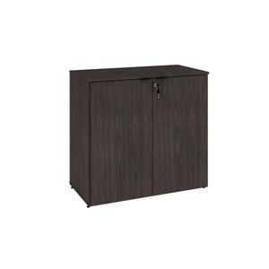 Armário Baixo Com 02 Portas 75x80x42cm Wlab80 Terracota Preto