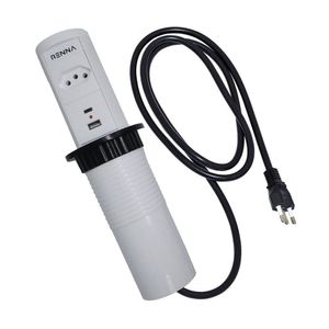 Torre De Tomada Automática Com 1 Tomadas + 2 Usb + Carregamento Wireless Renna