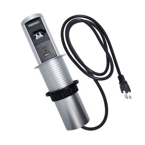 Torre De Tomada Automática Com 1 Tomadas + 2 Usb + Carregamento Wireless Renna