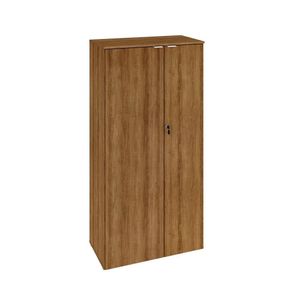 Armário Alto Fechado Com 02 Portas 161,5x80x42cm Wlaf80 Lâmina Mel - Branco